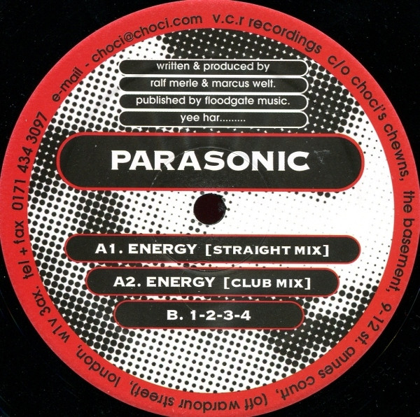 Parasonic – Energy (2000, Vinyl) - Discogs