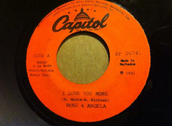 René & Angela - I Love You More | Releases | Discogs