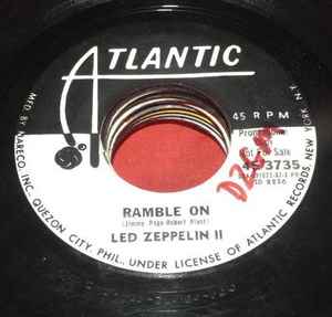 Led Zeppelin - Ramble On album cover