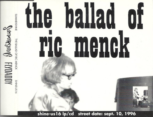 Ric Menck – The Ballad Of Ric Menck (1996, CD) - Discogs