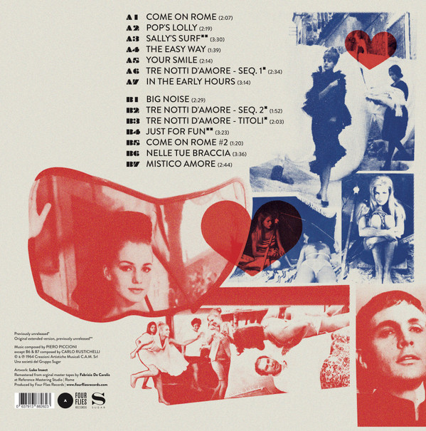 Album herunterladen Piero Piccioni - 3 Notti DAmore