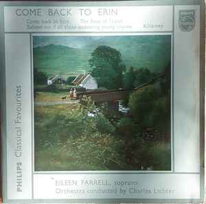 Eileen Farrell - Come Back To Erin album cover