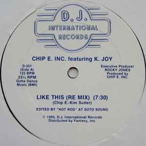 Chip E. - Like This album cover