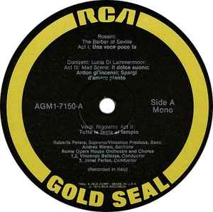RCA Gold Seal on Discogs