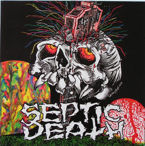 Septic Death – Gore Story (1992, Green Translucent, Vinyl) - Discogs