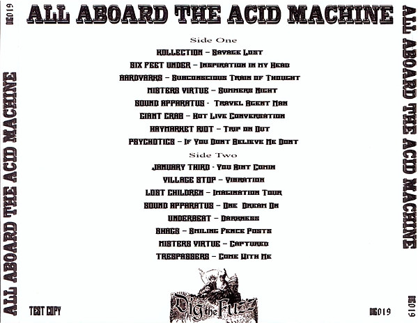 last ned album Various - All Aboard The Acid Machine