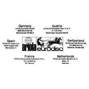 Ariola Eurodisc GmbH on Discogs