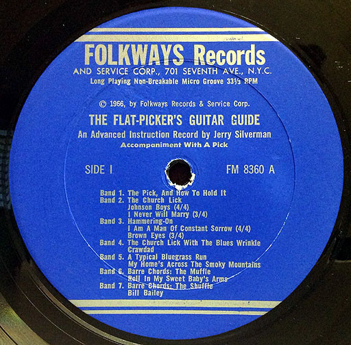 Album herunterladen Jerry Silverman - The Flat Pickers Guitar Guide