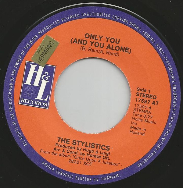 Album herunterladen The Stylistics - Only You