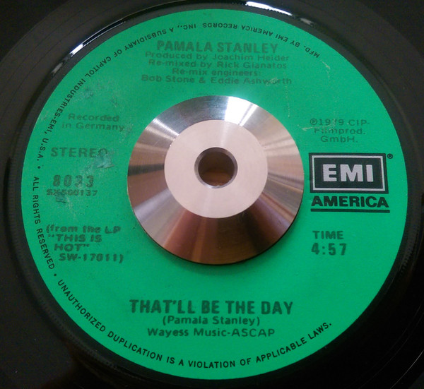 descargar álbum Pamala Stanley - What I Like Is You Thatll Be The Day