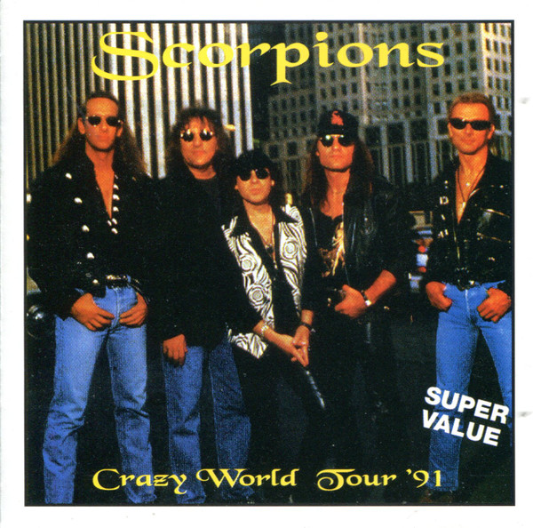 Scorpions – Crazy World Tour '91 (1992, CD) - Discogs