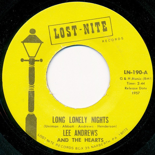 Lee Andrews And The Hearts – Long Lonely Nights (Vinyl) - Discogs