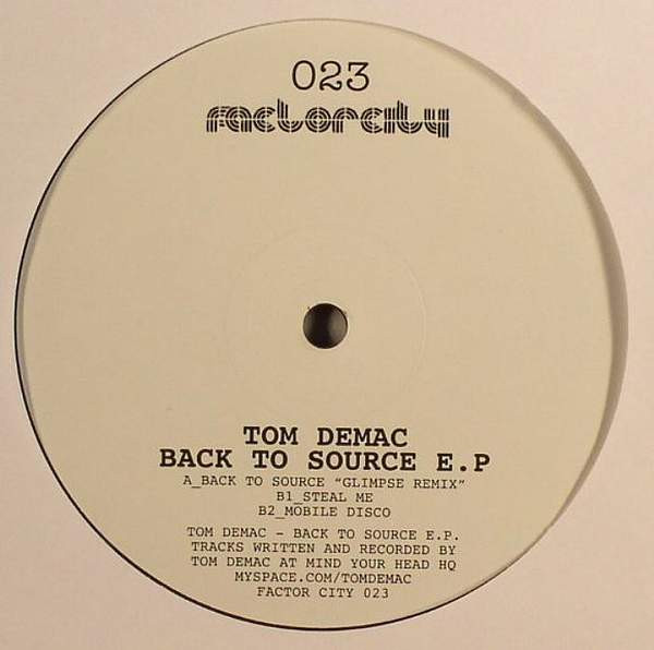 descargar álbum Tom Demac - Back To Source