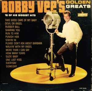 Bobby Vee - Bobby Vee's Golden Greats album cover