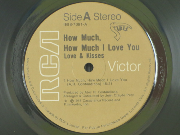 Love And Kisses - How Much, How Much I Love You | RCA Victor (IBIS-7091) - 4