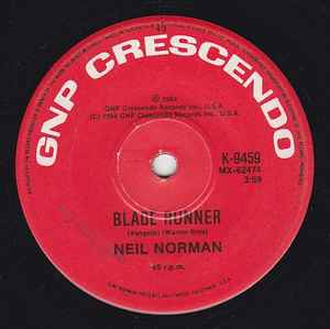 Neil Norman - Blade Runner album cover