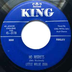 Little Willie John - No Regrets / I'll Carry Your Love Wherever I Go album cover