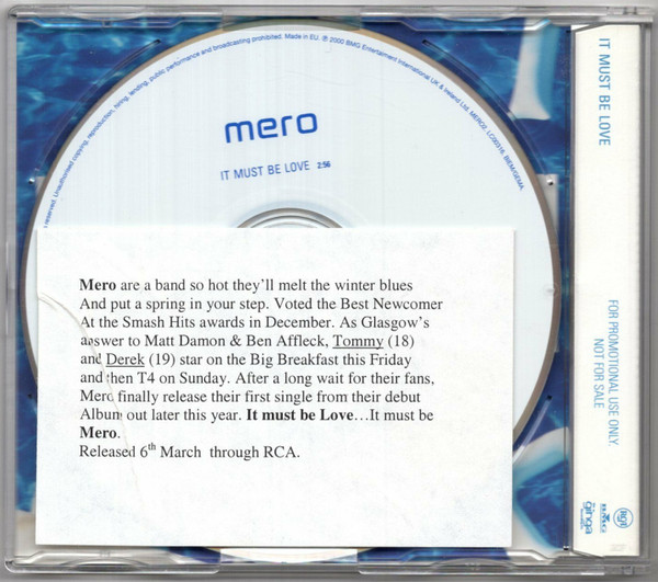 Album herunterladen Mero - It Must Be Love