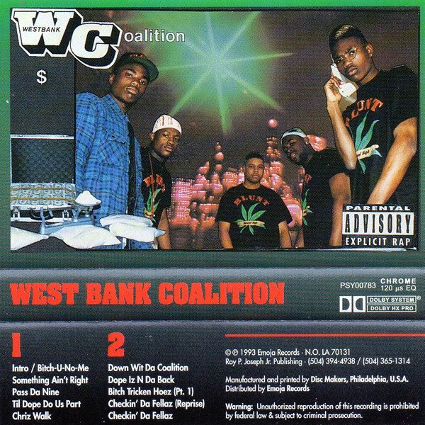 West Bank Coalition – West Bank Coalition (1993, Cassette) - Discogs