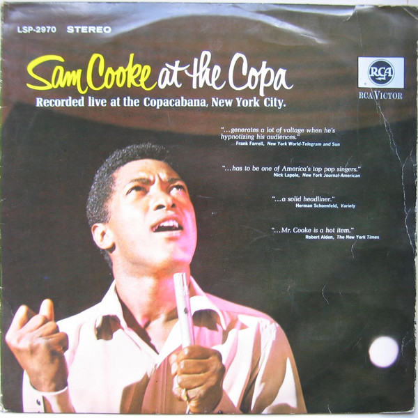 Sam Cooke – Sam Cooke At The Copa (1964, Vinyl) - Discogs