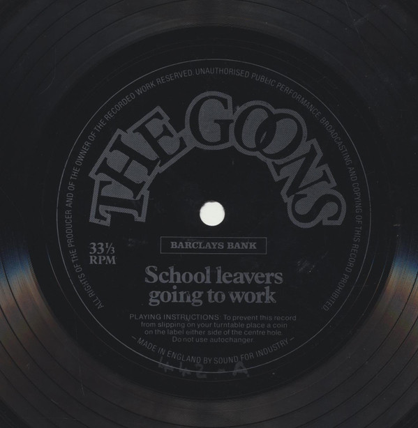 baixar álbum The Goons - School Leavers Going To College School Leavers Going To Work