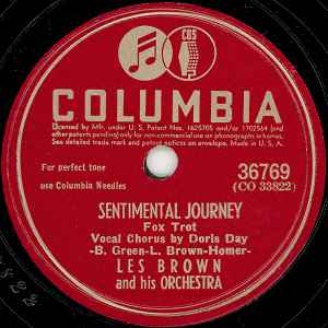 Les Brown And His Orchestra - Sentimental Journey / Twilight Time