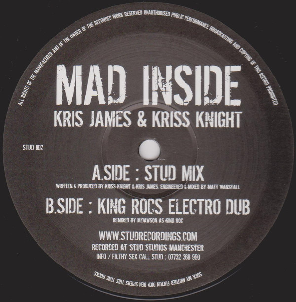 Album herunterladen Kris James & Kriss Knight - Mad Inside