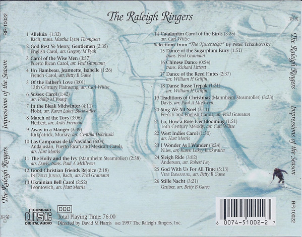 last ned album The Raleigh Ringers - Impressions Of The Season