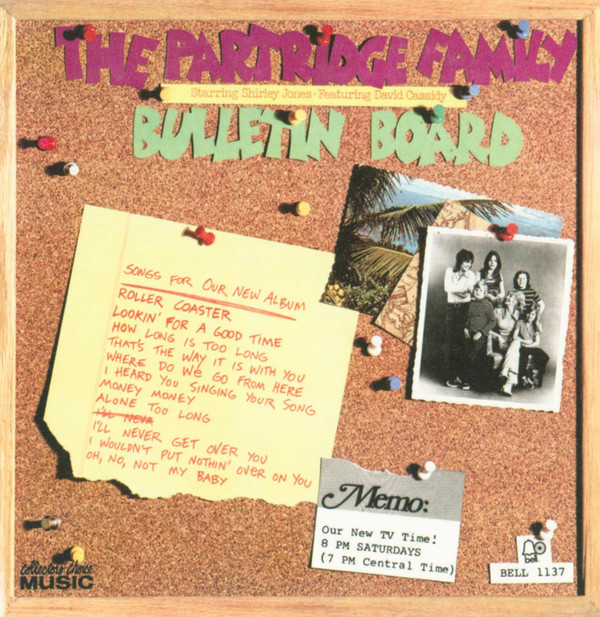 télécharger l'album The Partridge Family Starring Shirley Jones Featuring David Cassidy - Bulletin Board
