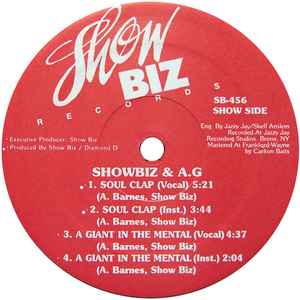 Showbiz u0026 A.G – Soul Clap (Vinyl) - Discogs
