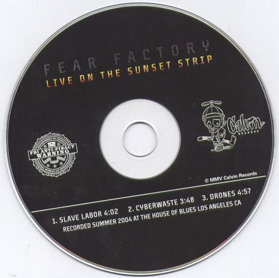 descargar álbum Fear Factory - Live On The Sunset Strip