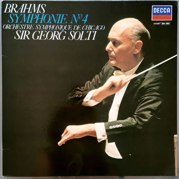 Brahms - Chicago Symphony Orchestra,, Sir Georg Solti – Symphony