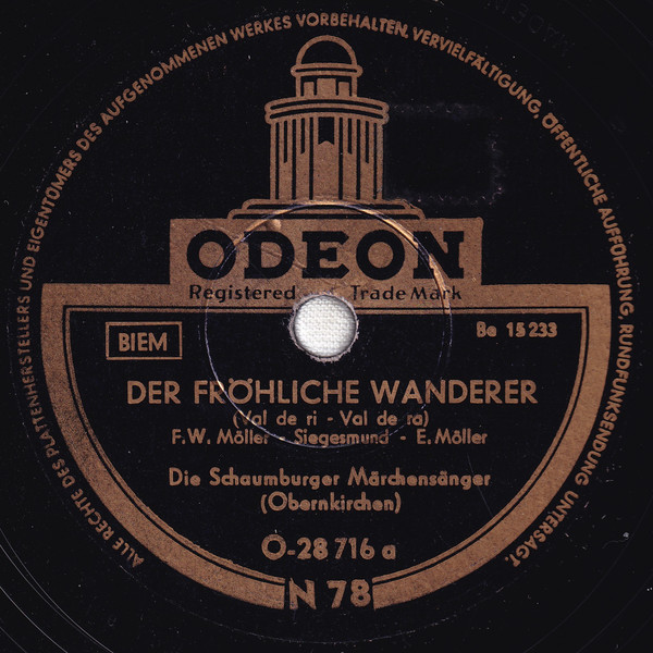 ladda ner album Schaumburger Märchensänger - Der Fröhliche Wanderer Abendlied