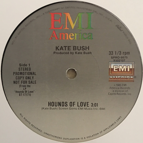 Kate Bush – Hounds Of Love (1985, Vinyl) - Discogs