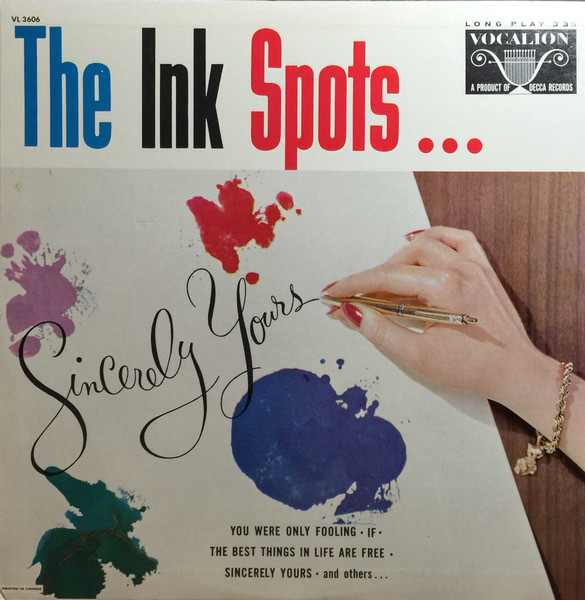 The Ink Spots – Sincerely Yours (Vinyl) - Discogs