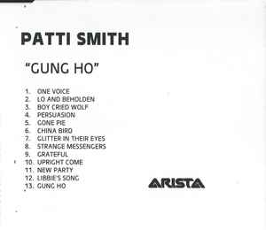 patti smith gung ho