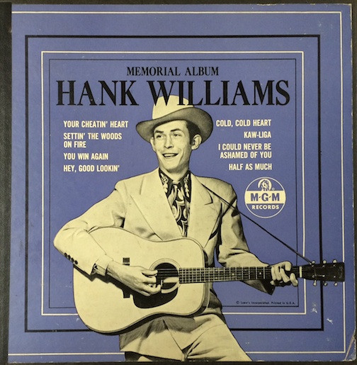 Hank Williams – Memorial Album (1953, Vinyl) - Discogs