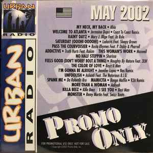 Promo Only Urban Radio: May 2002 (2002, CD) - Discogs