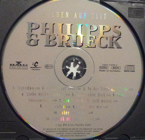 lataa albumi Philipps & Brueck - Helden Auf Zeit