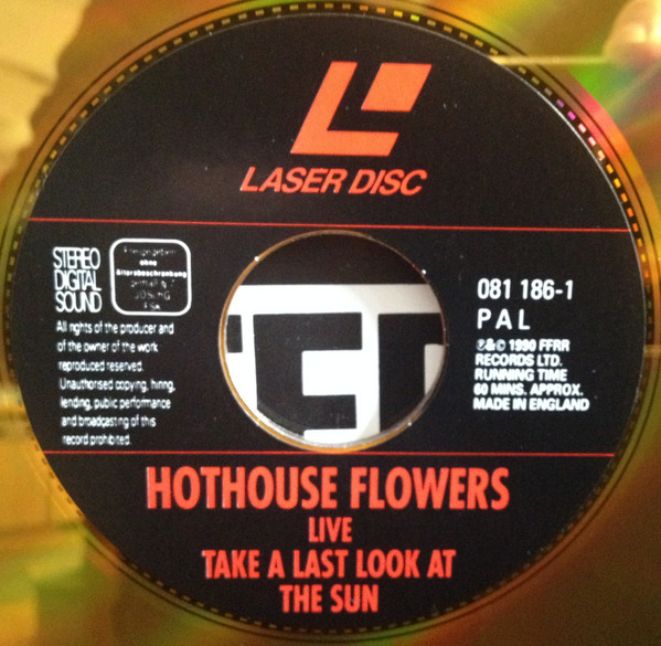 ladda ner album Hothouse Flowers - Live Take A Last Look At The Sun