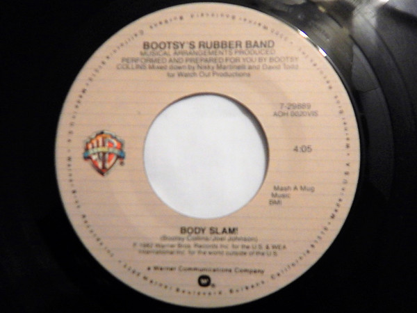 Bootsy's Rubber Band – Body Slam! (1982, Allied Pressing, Vinyl