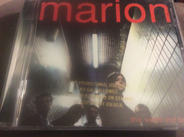 Marion – This World And Body (1996, CD) - Discogs