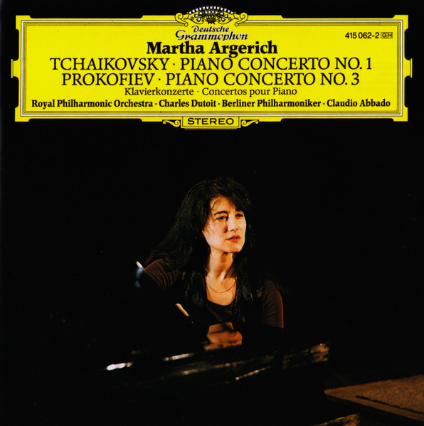 Tchaikovsky, Prokofiev, Martha Argerich - Piano Concerto No. 1