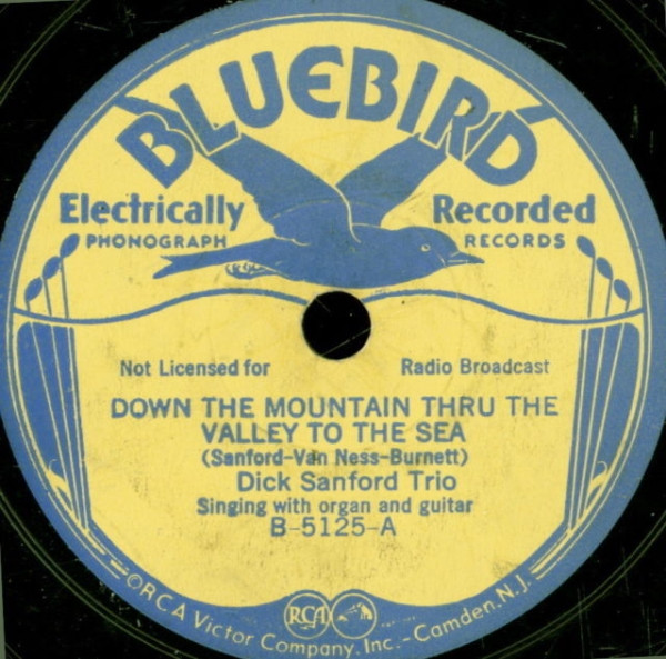 télécharger l'album Dick Sanford Trio - Down The Mountain Thru The Valley To The Sea The Boarder That Stole My Dear Wife