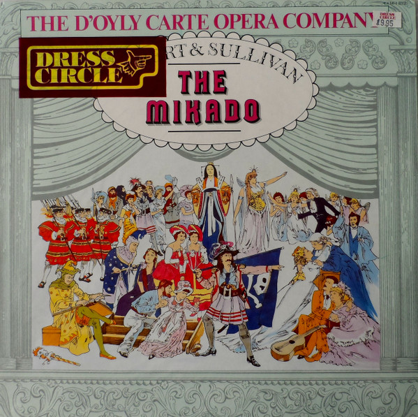 lataa albumi Gilbert And Sullivan D'Oyly Carte Opera Company With The New Symphony Orchestra Of London Conducted By Isidore Godfrey - The Mikado
