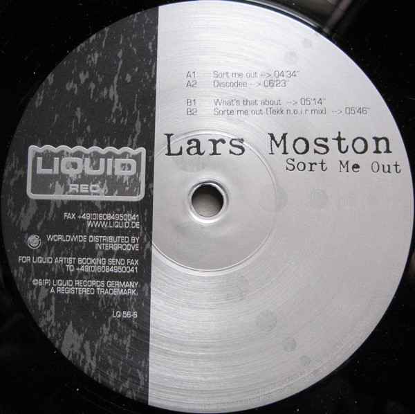 Album herunterladen Lars Moston - Sort Me Out EP