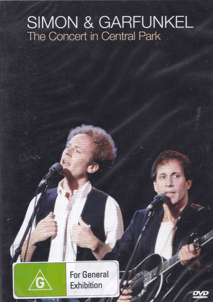 Simon & Garfunkel – The Concert In Central Park (2003, DVD) - Discogs