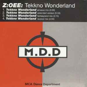 Zoee - Tekkno Wonderland album cover