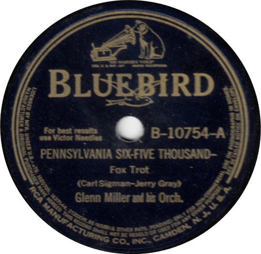 Glenn Miller And His Orch. – Pennsylvania Six-Five Thousand / Rug 