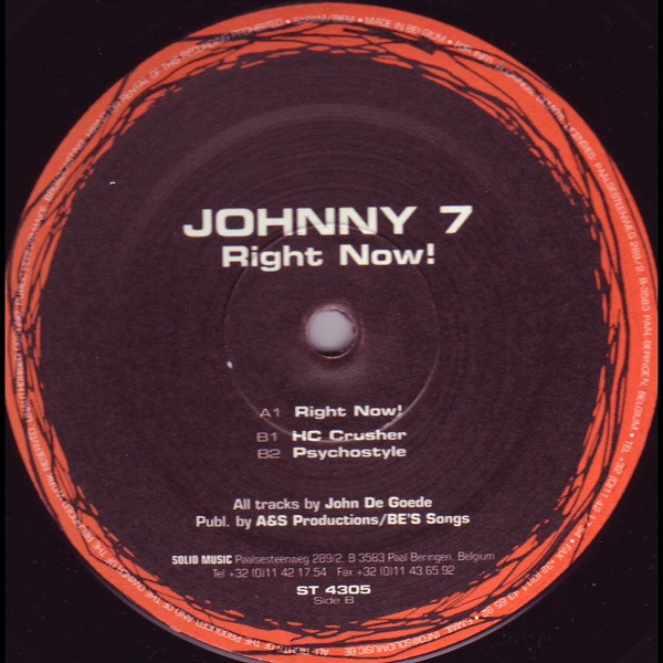 Johnny 7 – Right Now!